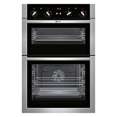 Neff U14M42N5GB Built-In Double Oven, Stainless Steel Neff U14M42N5GB Built-In Double Oven, Stainless Steel